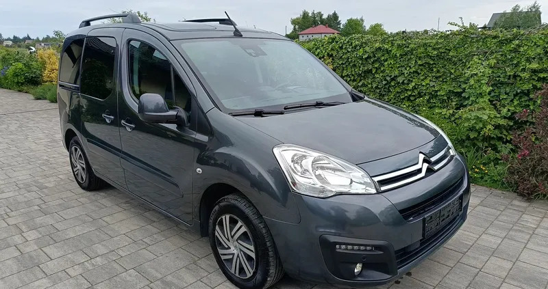 citroen łódzkie Citroen Berlingo cena 41600 przebieg: 198000, rok produkcji 2017 z Pogorzela